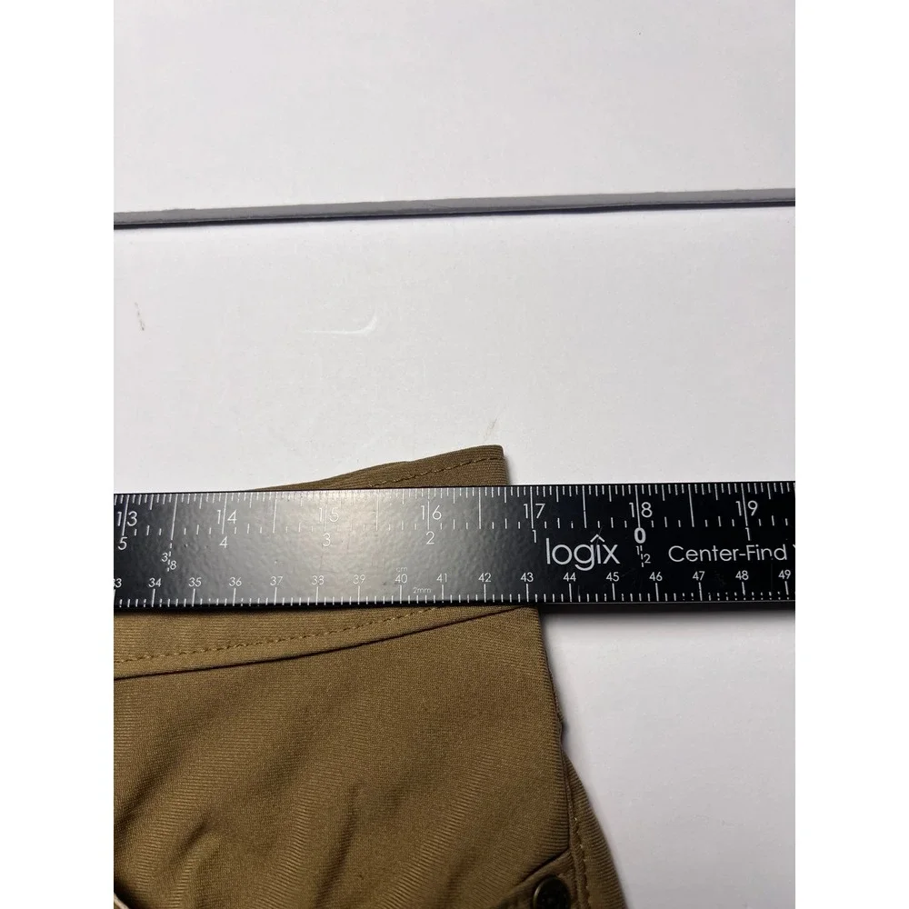 Levi's 511 Slim Fit Pants Mens 34x32 Khaki Tan Engineered for Movement 0874